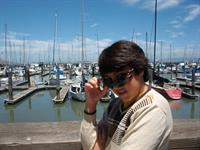 my son nikan 
 july 2010 . san francisco. usa